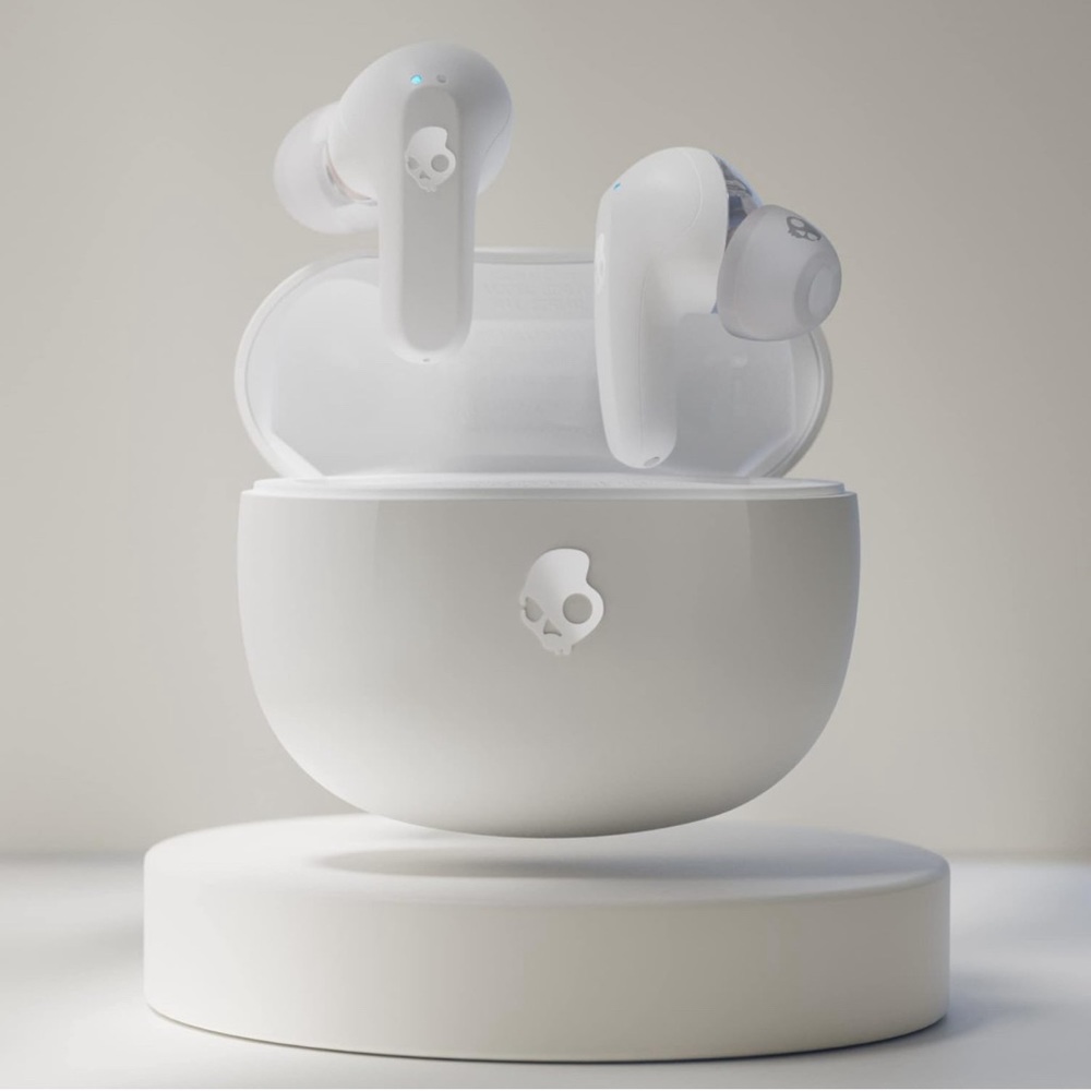 Brand NIB Skullcandy “Rail” True Bluetooth Wireless Earbuds, White